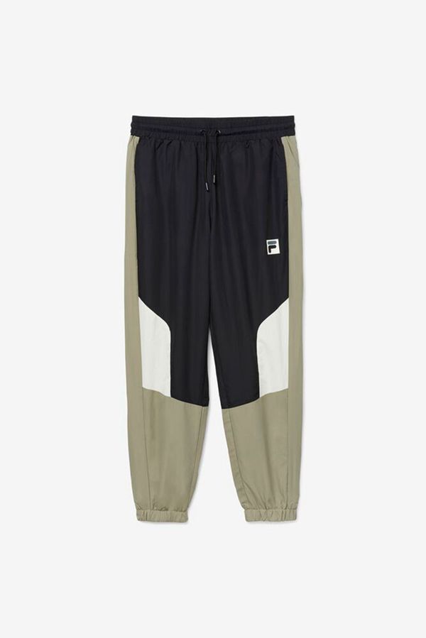 Pantalones Fila Hombre Negras - Cyril - España 718602YTR